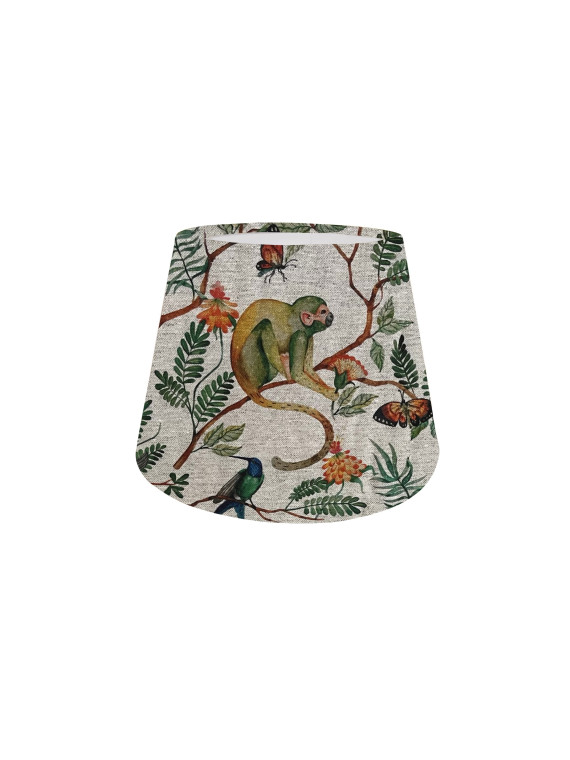 Exotic Jungle Mohawk or Mabel Monkey Tropical EMPIRE Lampshade