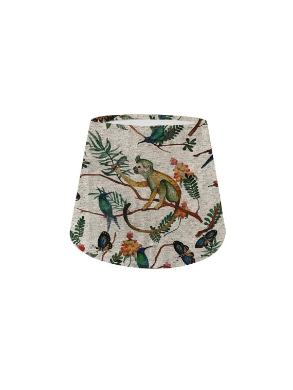 Exotic Jungle Mohawk or Mabel Monkey Tropical EMPIRE Lampshade