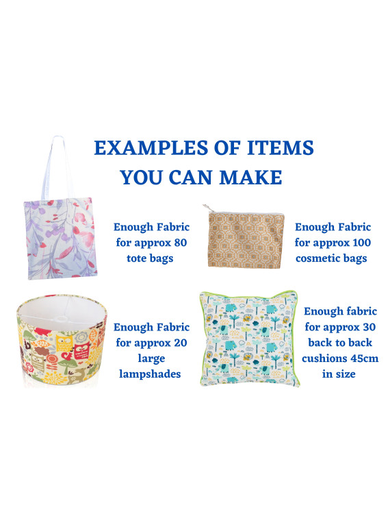 Fabric Crafting Bundle 20 x half metre pieces