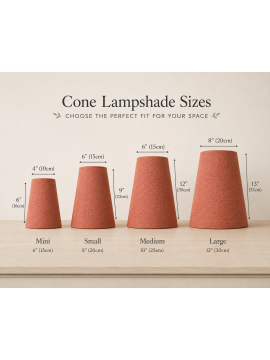 Cone Shaped Lampshade 