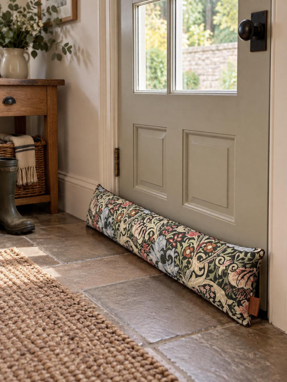 William Morris Golden Lily Draught Excluder