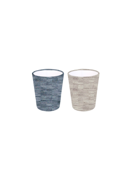 Honshu Lake Blue or Pampas Decorative Waste Paper Bin