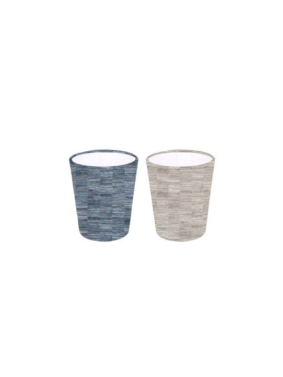 Honshu Lake Blue or Pampas Decorative Waste Paper Bin