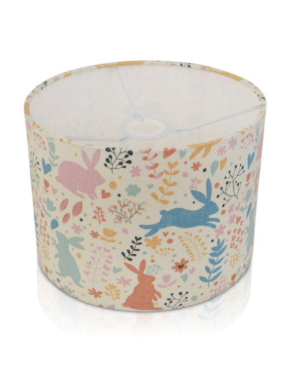 Nursery Pastel Rabbits / Hares  Lampshade, Ceiling Pendant, Table Lamp