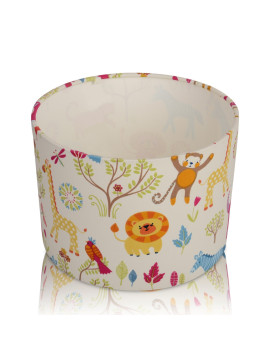 Jungle Boogie Nursery Zoo Animals Lampshade, Ceiling Pendant, Table Lamp