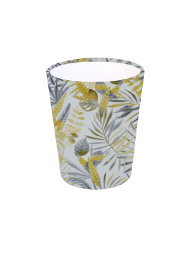 Makati Ochre Yellow Decorative Waste Paper Bin