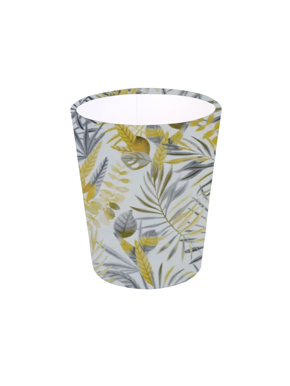 Makati Ochre Yellow Decorative Waste Paper Bin