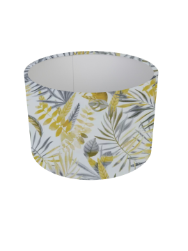 Makati Ochre Drum Lampshade  Table or Ceiling shade