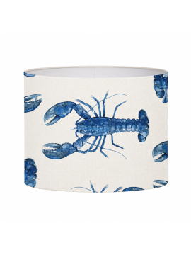 Lobster  Drum  Lampshade, Ceiling Pendant, Table Lamp