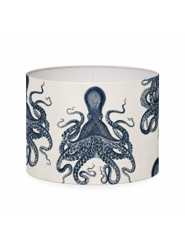 Octopus Drum  Lampshade, Ceiling Pendant, Table Lamp