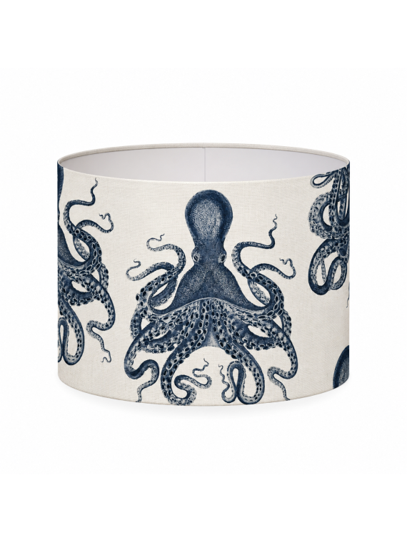 Octopus Drum  Lampshade, Ceiling Pendant, Table Lamp