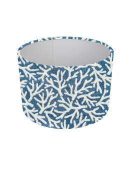 Denim Reef Drum  Lampshade, Ceiling Pendant, Table Lamp