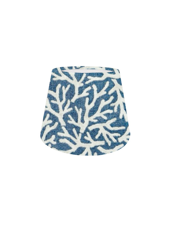 Denim Reef EMPIRE Lampshade, Handmade in UK,  Light Shade
