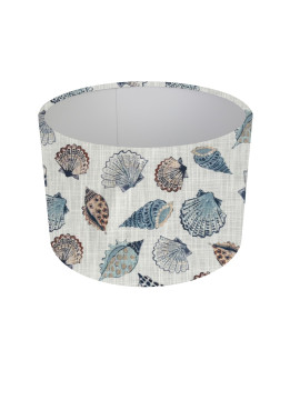 Perranporth Sea shell  Drum  Lampshade, Ceiling Pendant, Table Lamp