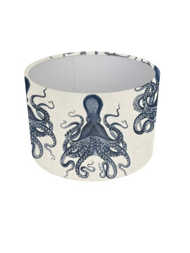 Octopus Drum  Lampshade, Ceiling Pendant, Table Lamp