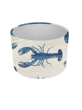 Lobster  Drum  Lampshade, Ceiling Pendant, Table Lamp