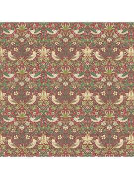 William Morris Strawberry Thief Crimson EMPIRE Lampshade