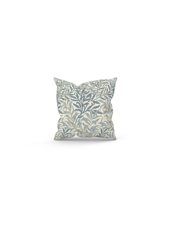 Filled William Bough Sage or Azure Cushion