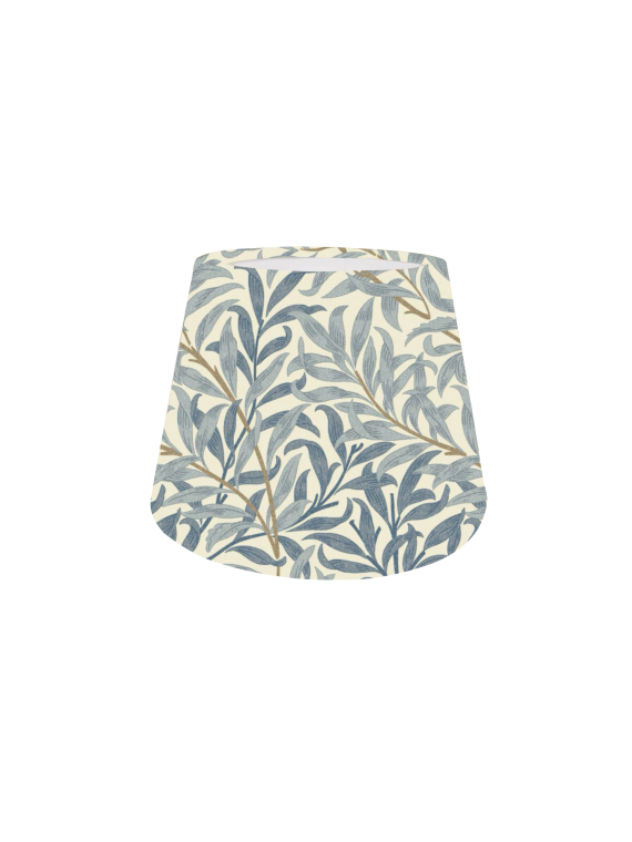 William Bough Sage or Azure EMPIRE Lampshade, Handmade in UK,