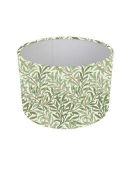 William Bough Sage or Azure Drum Lampshade ceiling shade