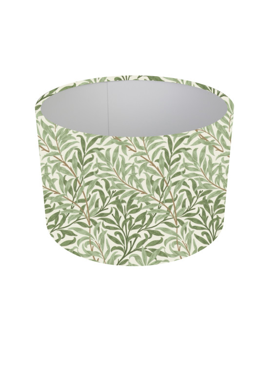 William Bough Sage or Azure Drum Lampshade ceiling shade