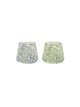 William Bough Sage or Azure EMPIRE Lampshade, Handmade in UK,