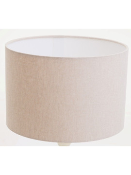 Handmade Nova Cream Linen style Lampshade, Ceiling Light, Table Lamp
