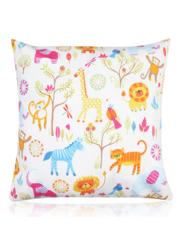 43cm x 43cm Filled Cushion Jungle Boogie Nursery