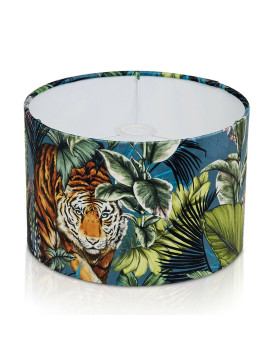 Prestigious Bengal Tiger Velvet Style Lampshade, Ceiling Pendant, Table Lamp